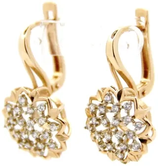 Серьги Шелковый путь ЩПС5.22 5,22гр. 