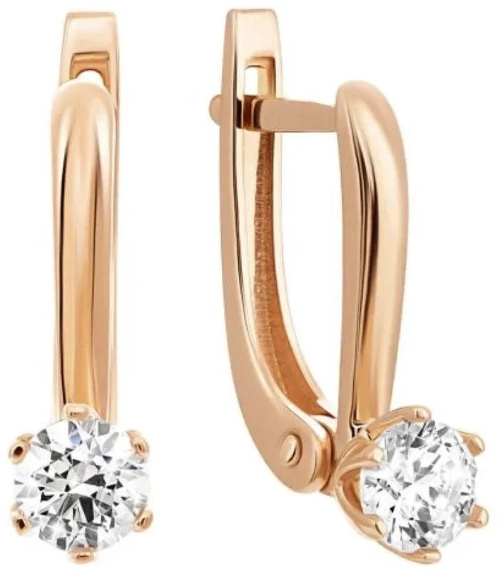 Серьги Золото России Mercury Gold 001 2,5гр. 