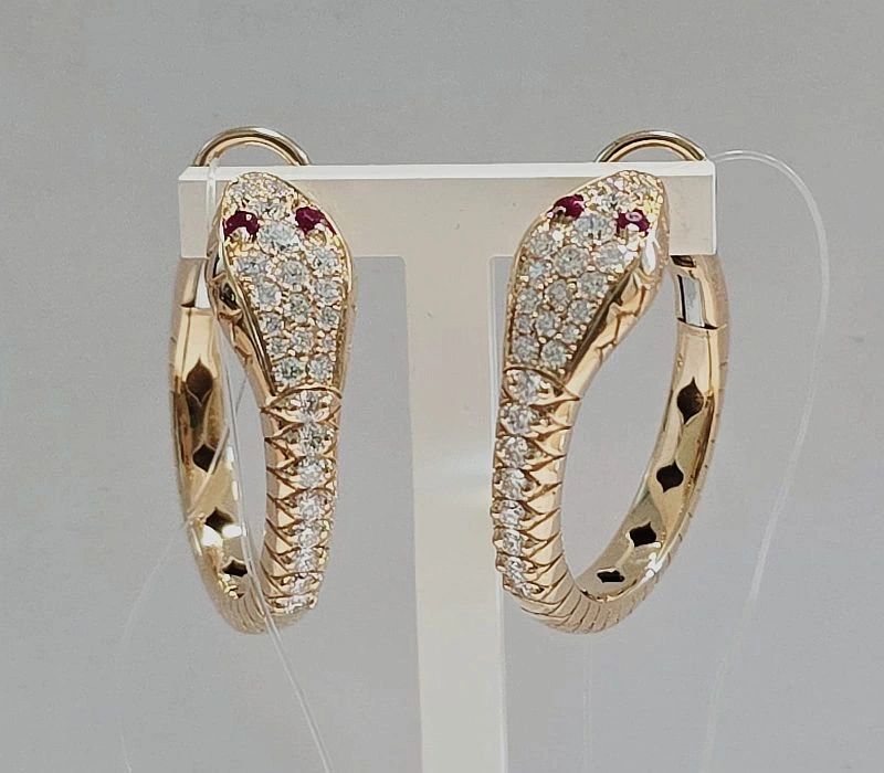 Серьги Crivelli 000-5699NS 11.5гр 1.04крт 