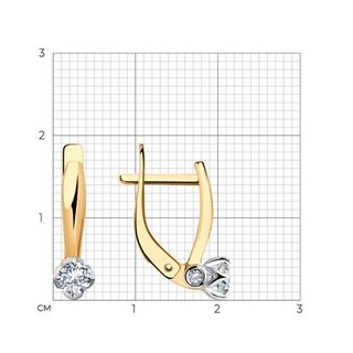 Серьги Sokolov 28127 