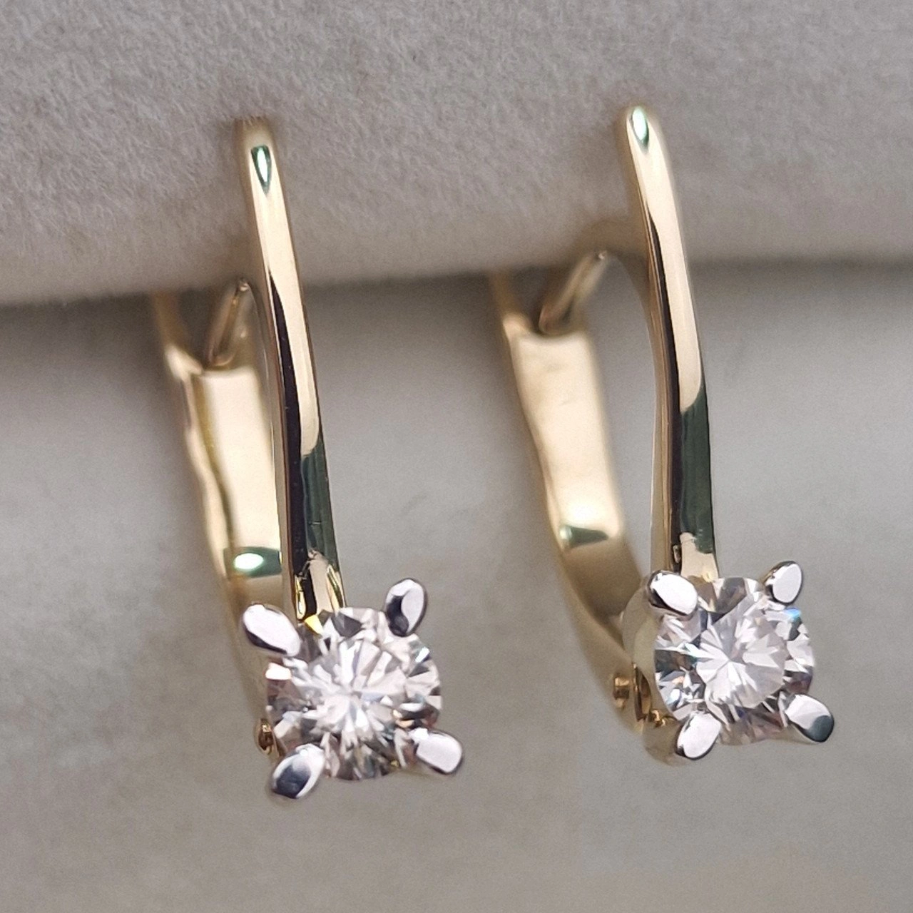 Серьги Deimantas 103754626 2,6гр 0,53ct. 