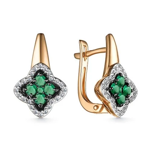 Серьги Goldos 25653-301 3.8гр