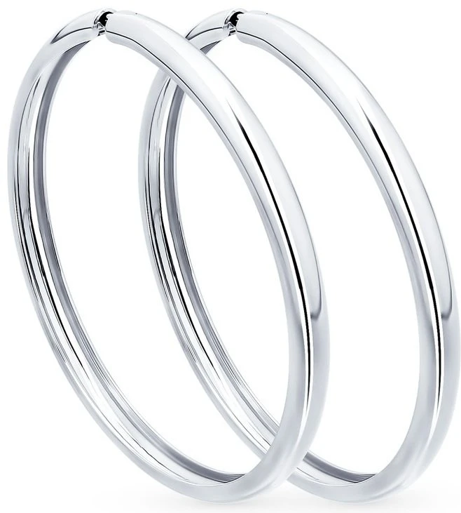 Серьги SOKOLOV 94140012-0-0 вес 5.92 г серебро, без вставок 