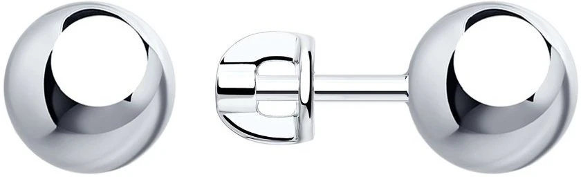 Пусеты SOKOLOV 94024797_skazka вес 2.2 г серебро, без вставок 