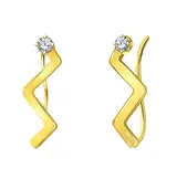 Серьги-каффы Атолл л20997 1.25гр