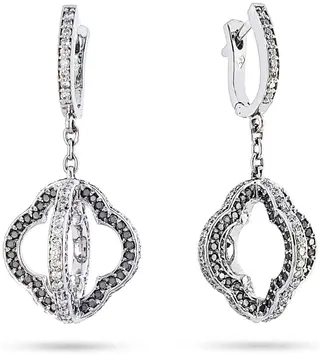 Серьги Goldos Premium DE9030 11,2гр 2,33ct 4,08ct 6,41ct.