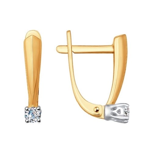 Серьги Sokolov 1020935 2,06гр.