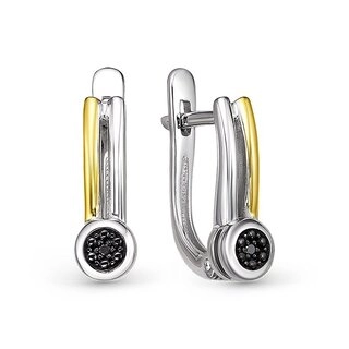 Серьги Family Jewelry С1461/Ag-605ПОЗ 3,1гр.