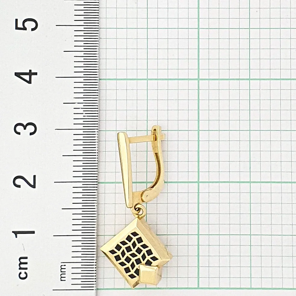 Серьги Goldos 143672 5,3гр - фото 3