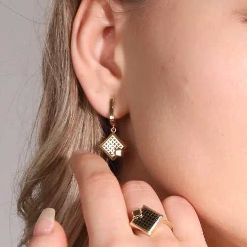 Серьги Goldos 143672 5,3гр - фото 2