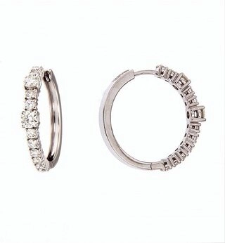 Серьги Damiani 14688 д 5,3гр.