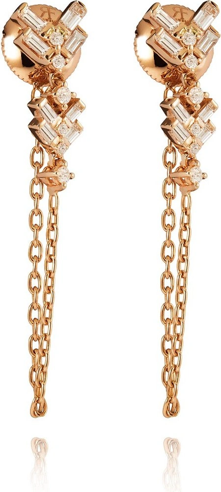 Серьги RF 2178 3,68гр 0,62ct.