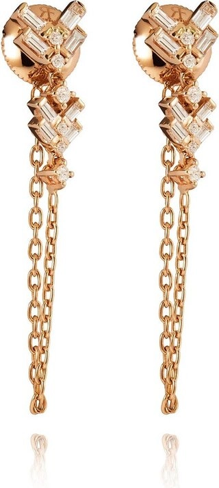 Серьги RF 2178 3,68гр 0,62ct.