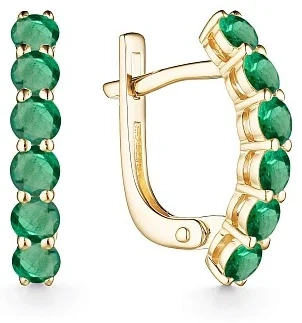 Серьги Алькор 24824-301 2,9гр.