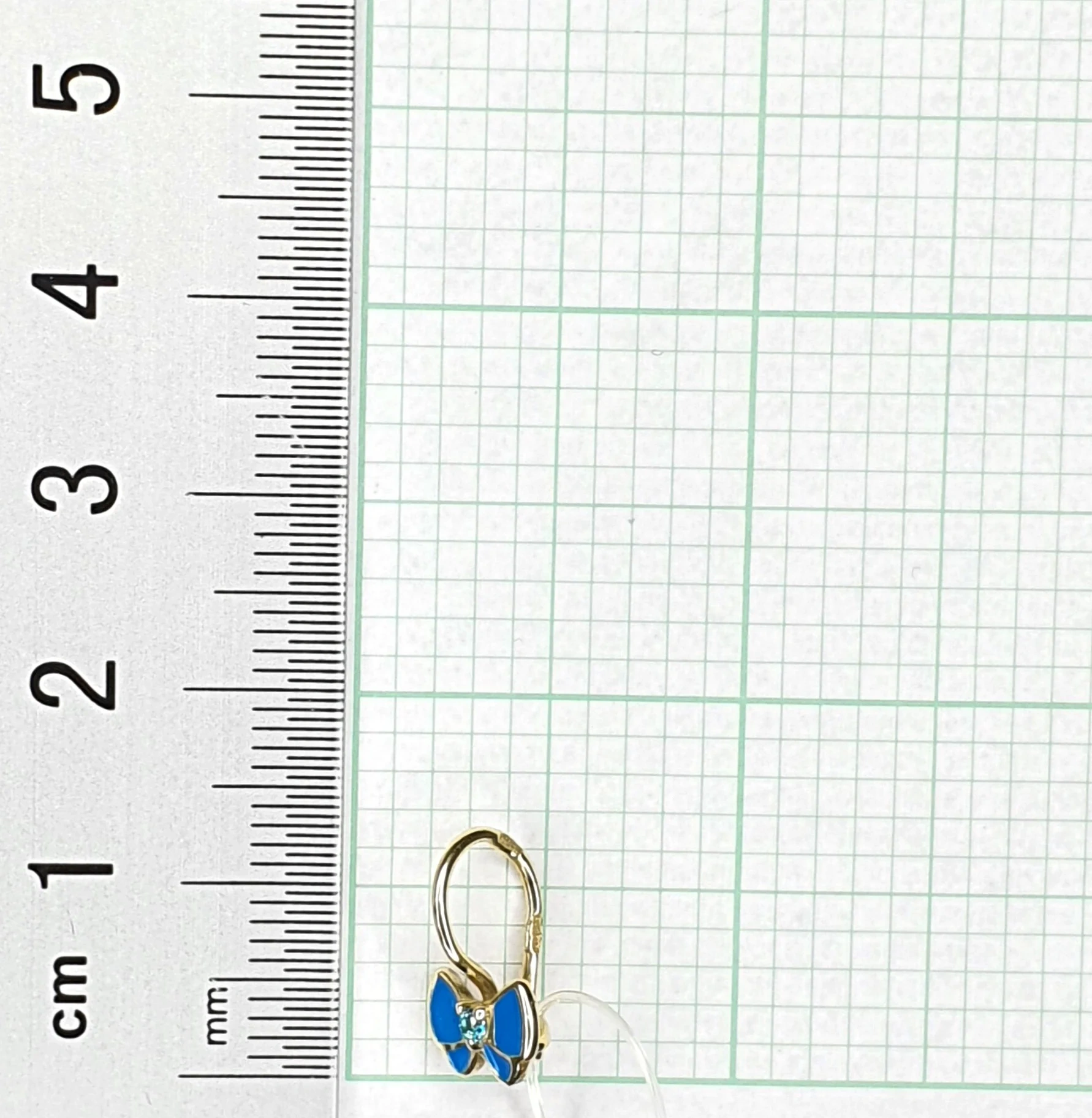 Серьги Goldos GDS142821 1,1гр. - фото 2