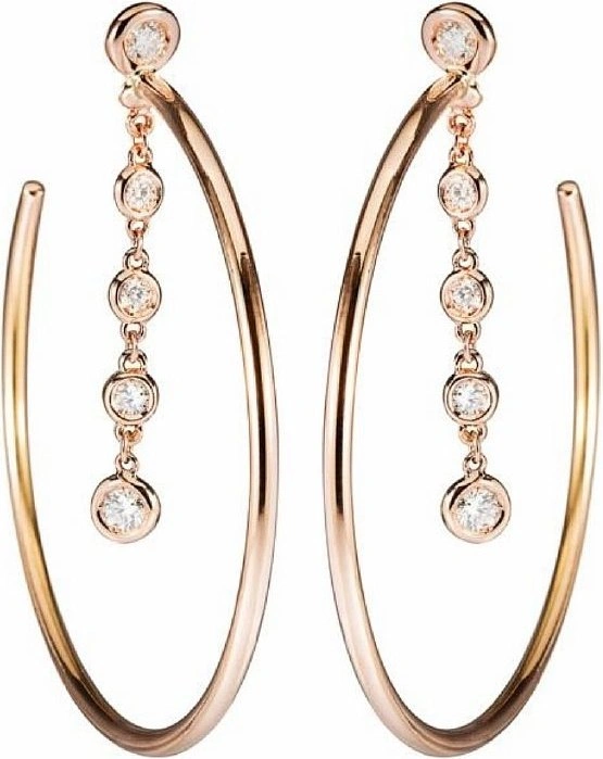 Серьги RF 2270 8,25гр 0,52ct.