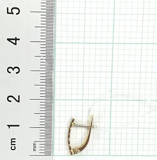 Серьги Goldos 143188 1,5гр. - фото 2