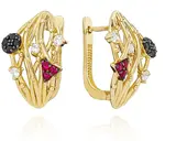 Серьги Goldos 143240 8,2гр