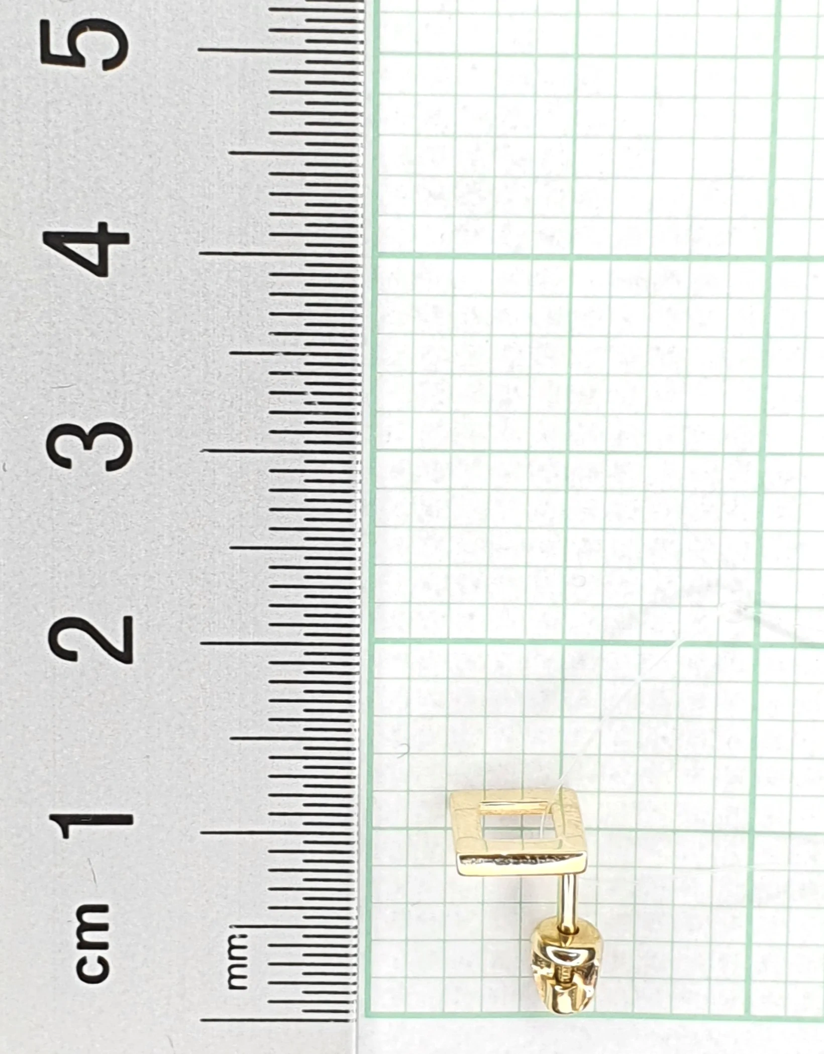 Серьги Goldos 143421 1,1гр. - фото 2