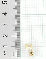 Серьги Goldos 143421 1,1гр. - фото 2