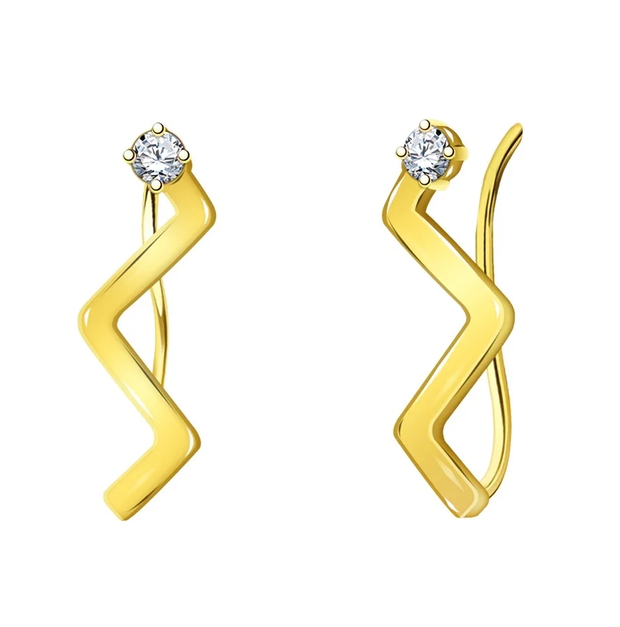 Серьги-каффы Атолл л20997 1.25гр  - фото 2