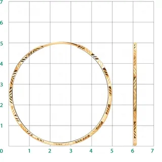 Серьги Atoll 20772-50а-2 3,49гр. 