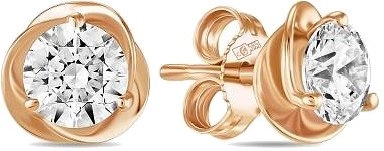 Серьги Лукас E01-Z-59755-Z 2,25гр. 