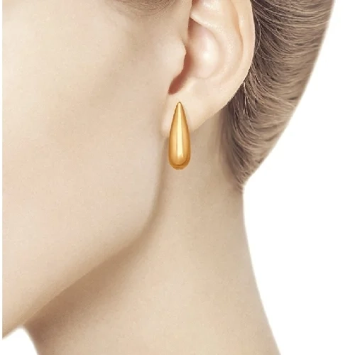 Серьги Атолл С519/4 4.01гр  - фото 3