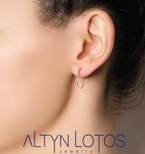 Серьги Санис 03-206987 0,69гр. 