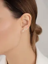 Серьги-каффы Атолл 20997 1.22гр  - фото 3