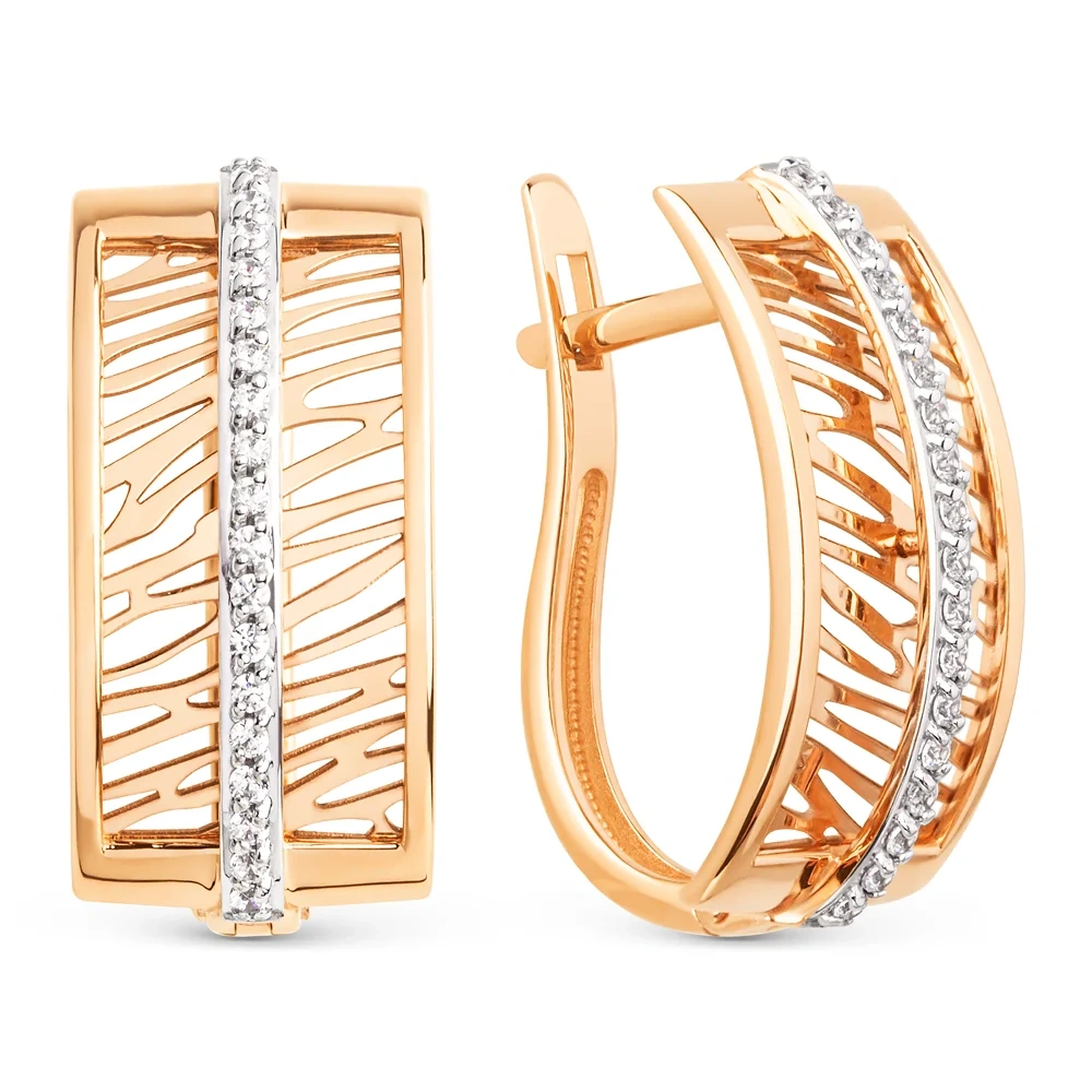 Серьги Dinastia 502852-1102 3,49гр 