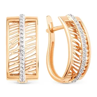 Серьги Dinastia 502852-1102 3,49гр 