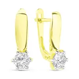 Серьги Dinastia 901992-4102 2.5гр  - фото 2