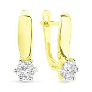 Серьги Dinastia 901992-4102 2.5гр  - фото 2