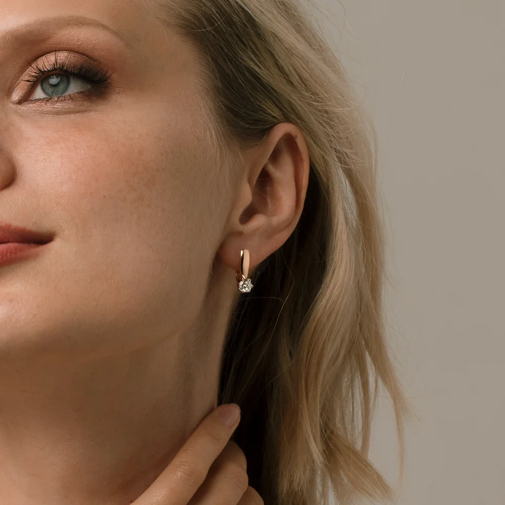 Серьги Dinastia 901992-4102 2.5гр 