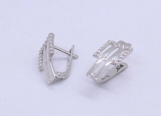 Серьги Династия 018542-3101 1,9гр. 