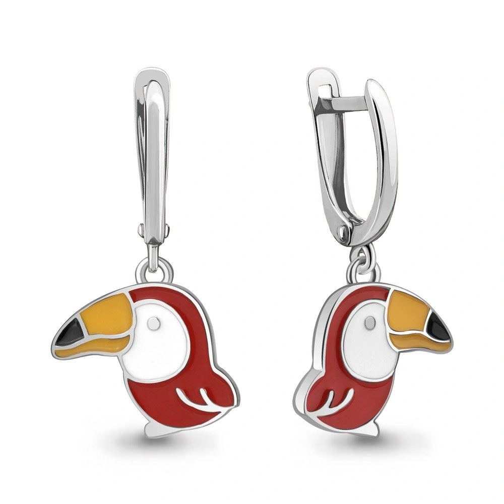 Серьги Aquamarine 34493 