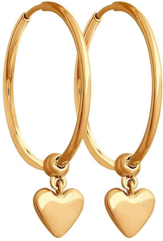 Серьги Diamant 51-124-01357-1 