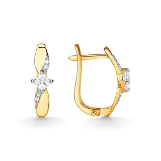 Серьги Костромской ювелирный завод 12010812 