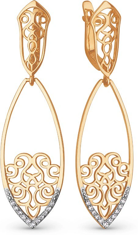 Серьги Костромской ЮЗ 12010534 4,94гр. 