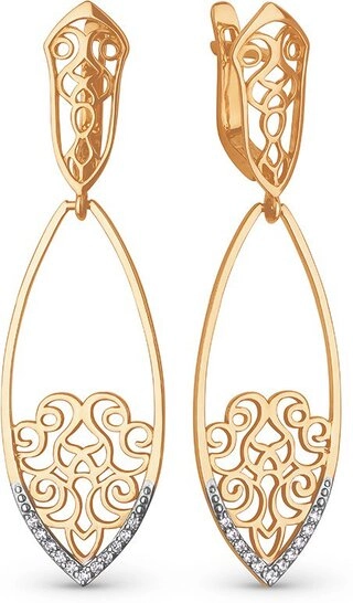 Серьги Костромской ЮЗ 12010534 4,94гр. 