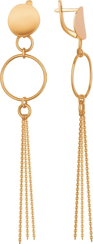 Серьги Костромской ЮЗ 14010485 4,86гр. 