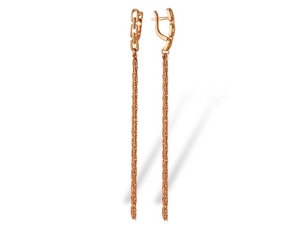 Серьги Костромской ювелирный завод 14010349 3,19гр. 