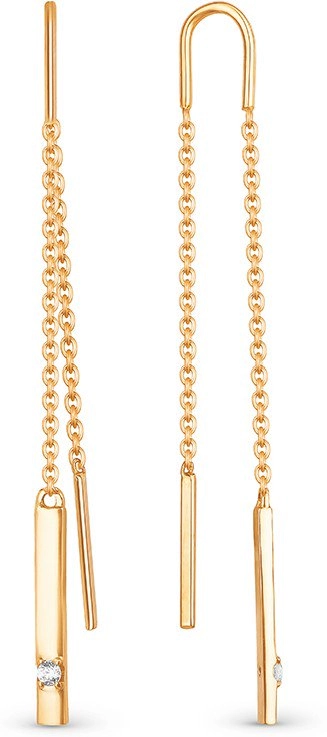 Серьги Костромской ЮЗ 12010554 1,77гр. 