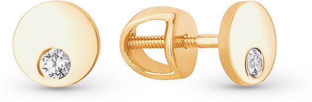 Серьги Костромской ЮЗ 12010557 1,14гр. 