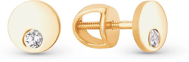 Серьги Костромской ЮЗ 12010557 1,14гр. 