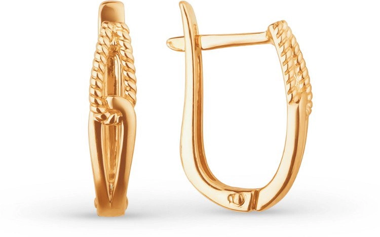 Серьги Костромской Ювелирный Завод 14010424 2,04гр. 