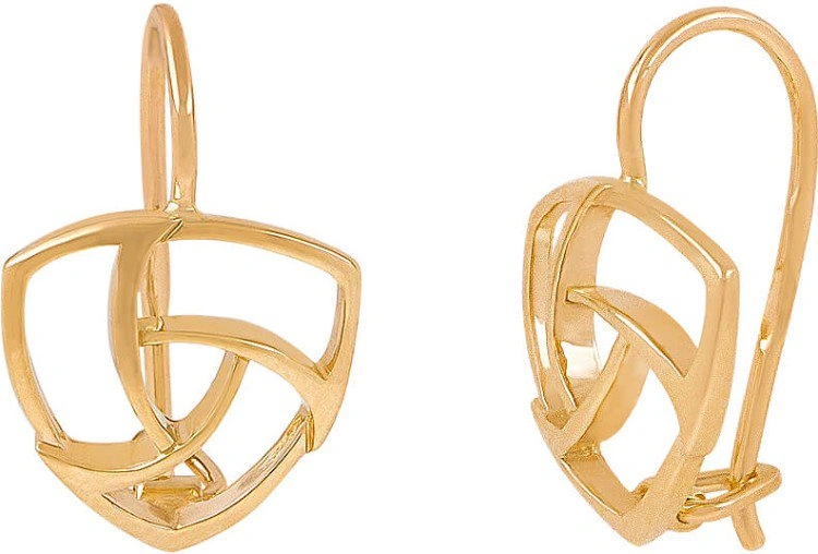 Серьги Костромской Ювелирный Завод 14010408 1,52гр. 