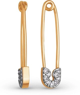 Серьги Костромской ювелирный завод 12010566 1,97гр. 