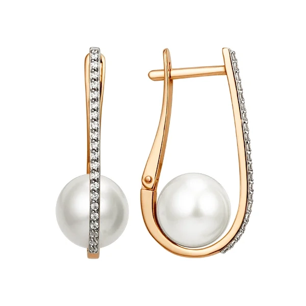 Серьги Dinastia 006262-1612 4,88гр 